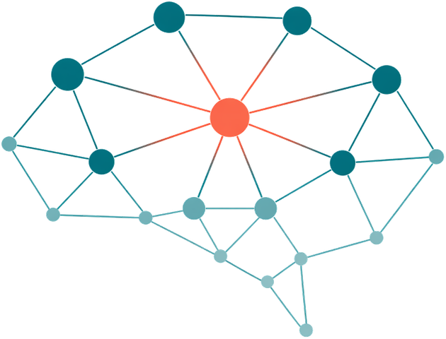 PCS Netwerk: hersenschudding-netwerk visualisatie